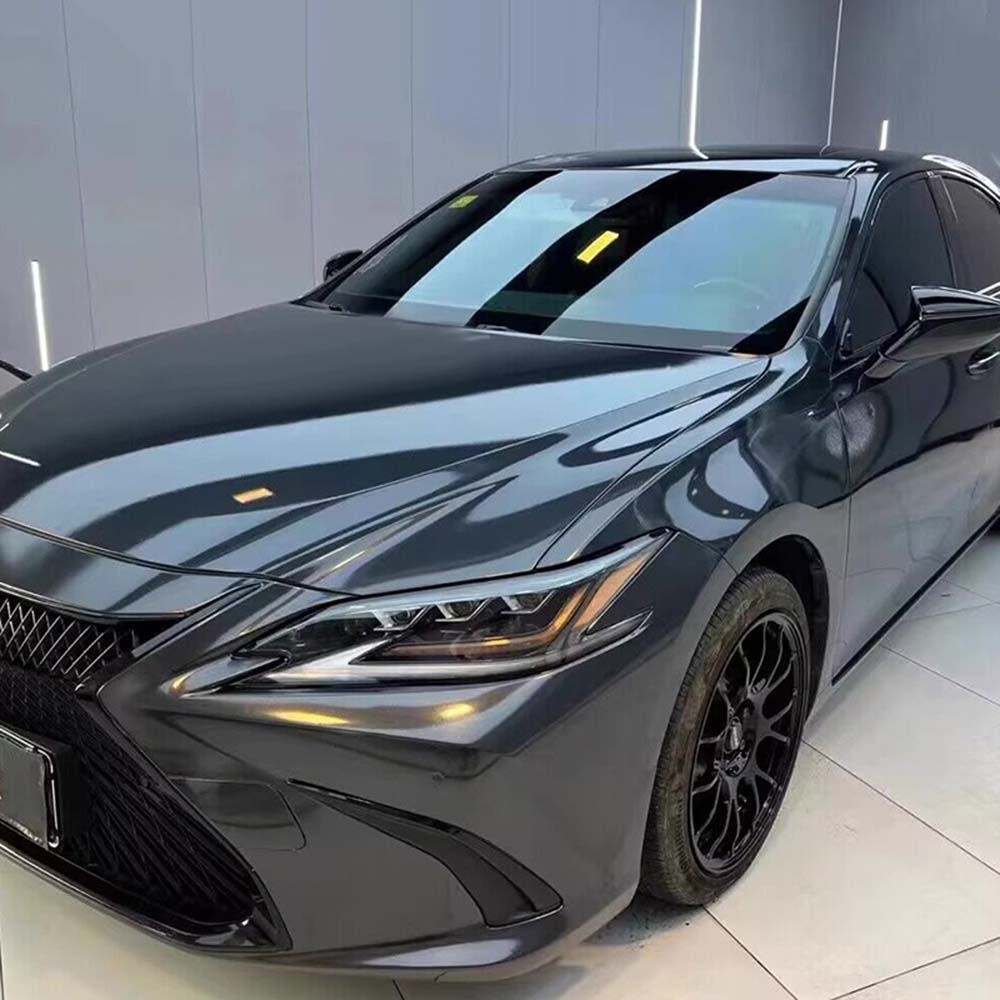 TPUNESS Premium High Gloss TPU Car Wrap Film | Bentley Anthracite Grey