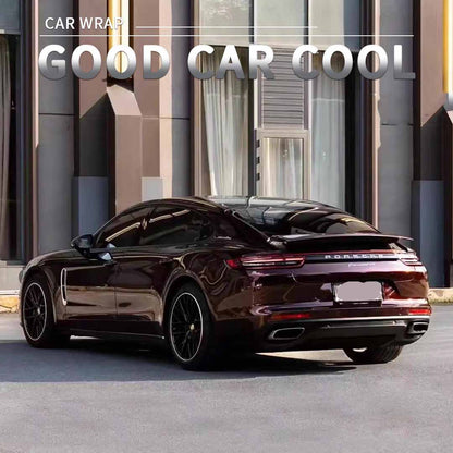 TPUNESS Premium High Gloss TPU Car Wrap Film | Gloss Black Rose