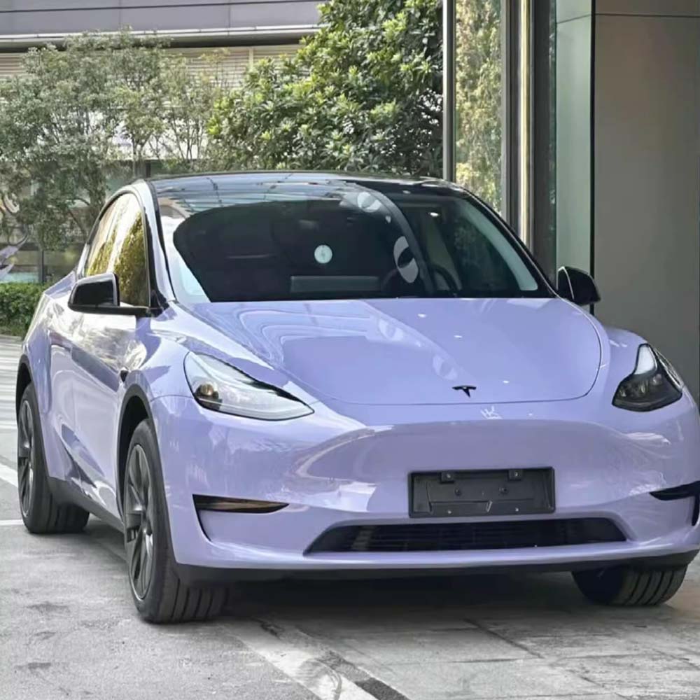 TPUNESS Premium Liquid Metal Color TPU Car Wrap Flim | Violet Star