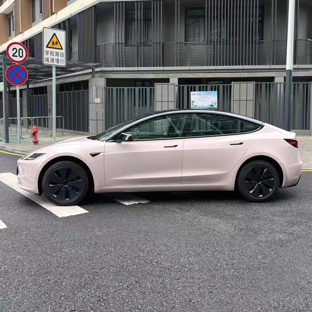 TPUNESS High Gloss TPU Car Wrap Film | Glossy Mary Kay Pink