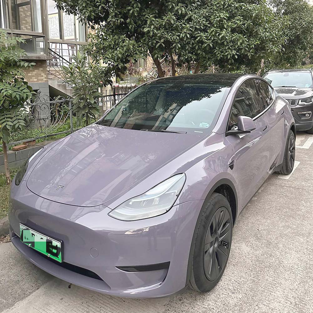TPUNESS Premium Liquid Metal Color TPU Car Wrap Flim | Violet Star