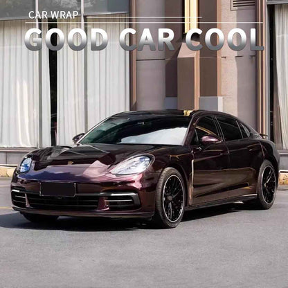 TPUNESS Premium High Gloss TPU Car Wrap Film | Gloss Black Rose