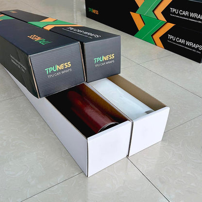 TPUNESS High Gloss TPU Car Wrap Film | Glossy Mary Kay Pink