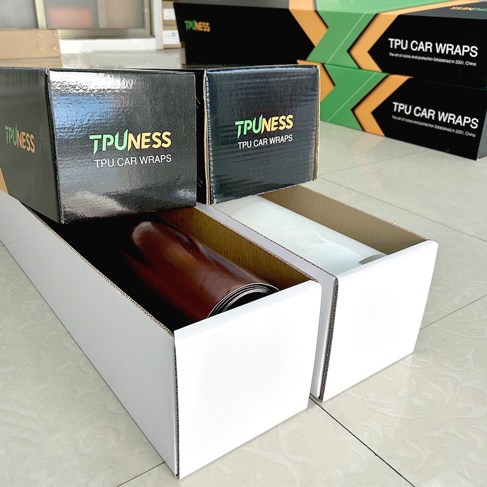 TPUNESS Premium High Gloss 6D carbon fiber TPU Car Wrap Film