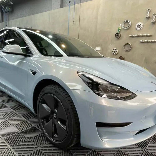 TPUNESS High Gloss TPU Car Wrap Film | Metallic Shift Blue Gold