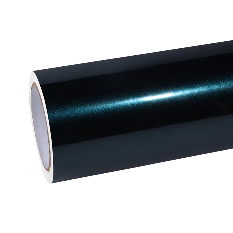 TPUNESS Premium High Gloss TPU Car Wrap Film | Metallic Midnight Green