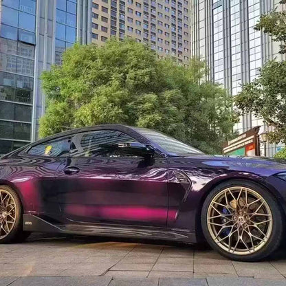 TPUNESS Premium High Gloss TPU Car Wrap Film | Gloss Ghost Midnight Purple