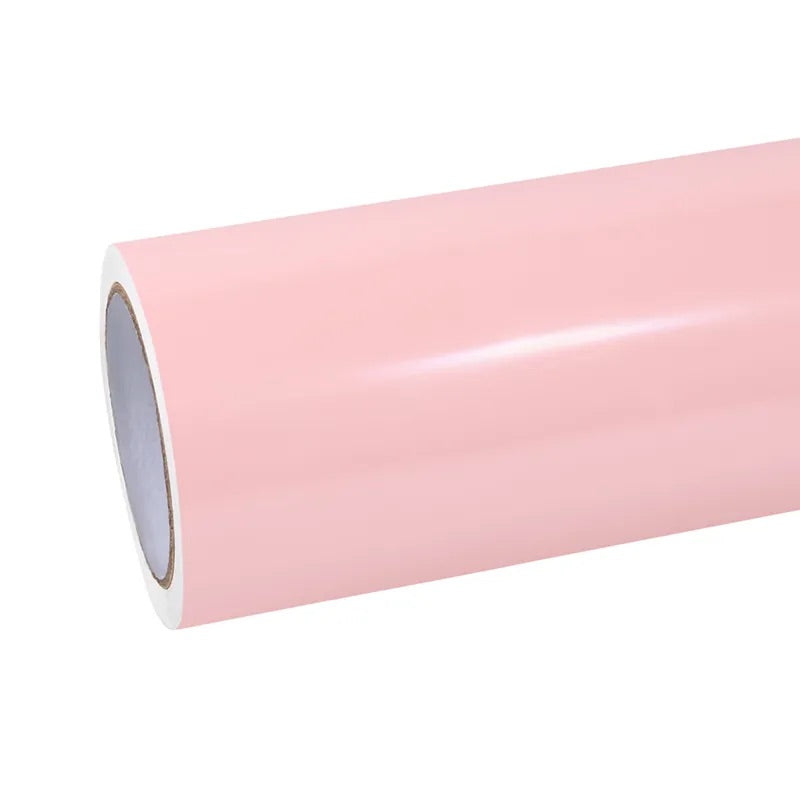 TPUNESS Premium High Gloss TPU Car Wrap Film | Glossy Baby Pink