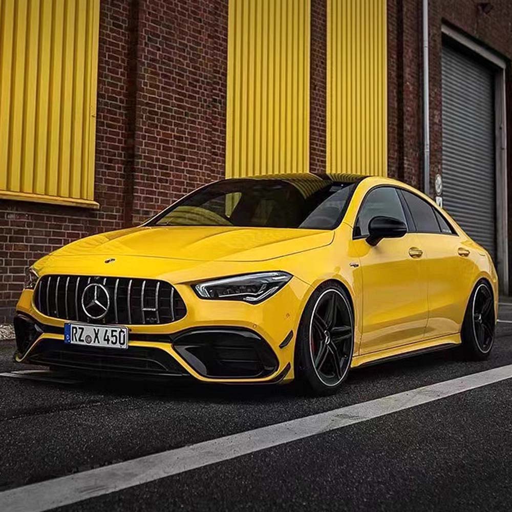 TPUNESS Premium Liquid Metal Color TPU Car Wrap Flim | Sunflower Yellow