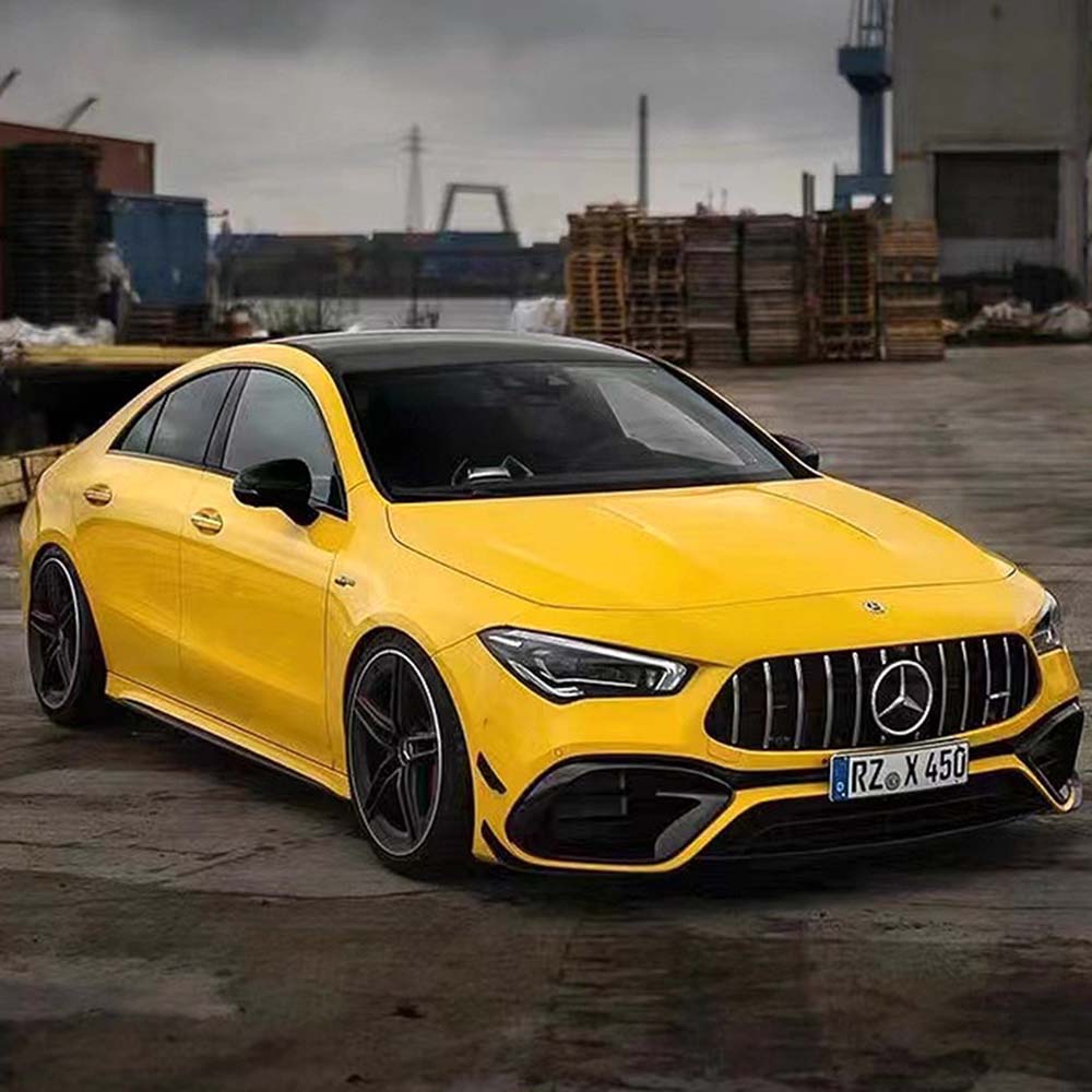 TPUNESS Premium Liquid Metal Color TPU Car Wrap Flim | Sunflower Yellow