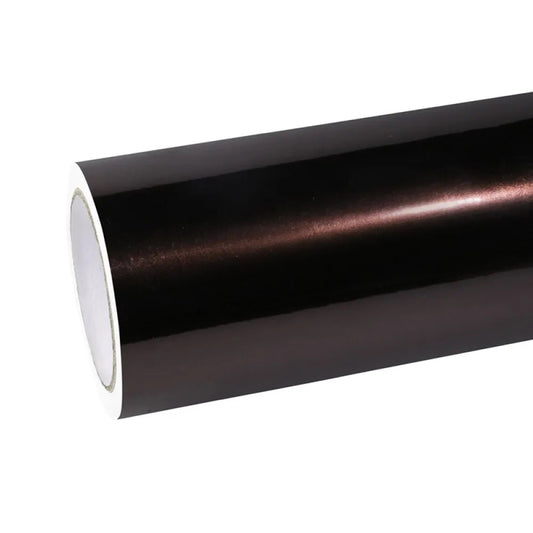 TPUNESS Premium High Gloss TPU Car Wrap Film | Glossy Diamond Black Red