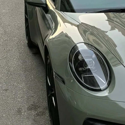 TPUNESS Premium High Gloss TPU Car Wrap Film | Gloss Khaki Green