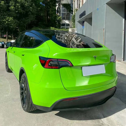 TPUNESS Premium High Gloss TPU Car Wrap Film | Gloss Lime Green