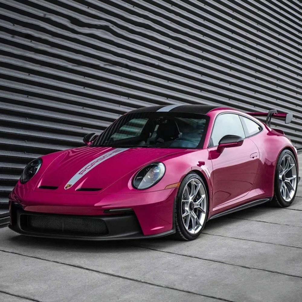 TPUNESS Premium High Gloss TPU Car Wrap Film | Gloss Star Rubby