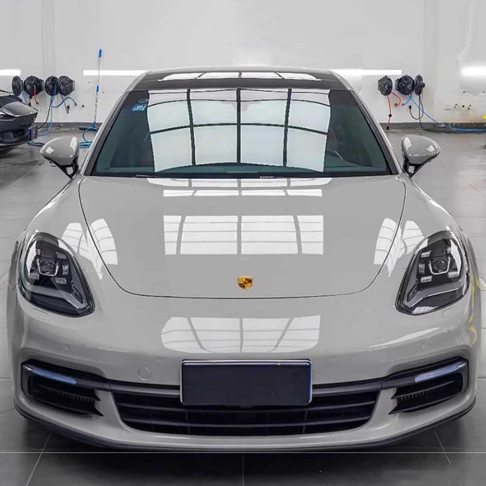 TPUNESS Premium Liquid Metal Color TPU Car Wrap Flim | Light Nardo Grey