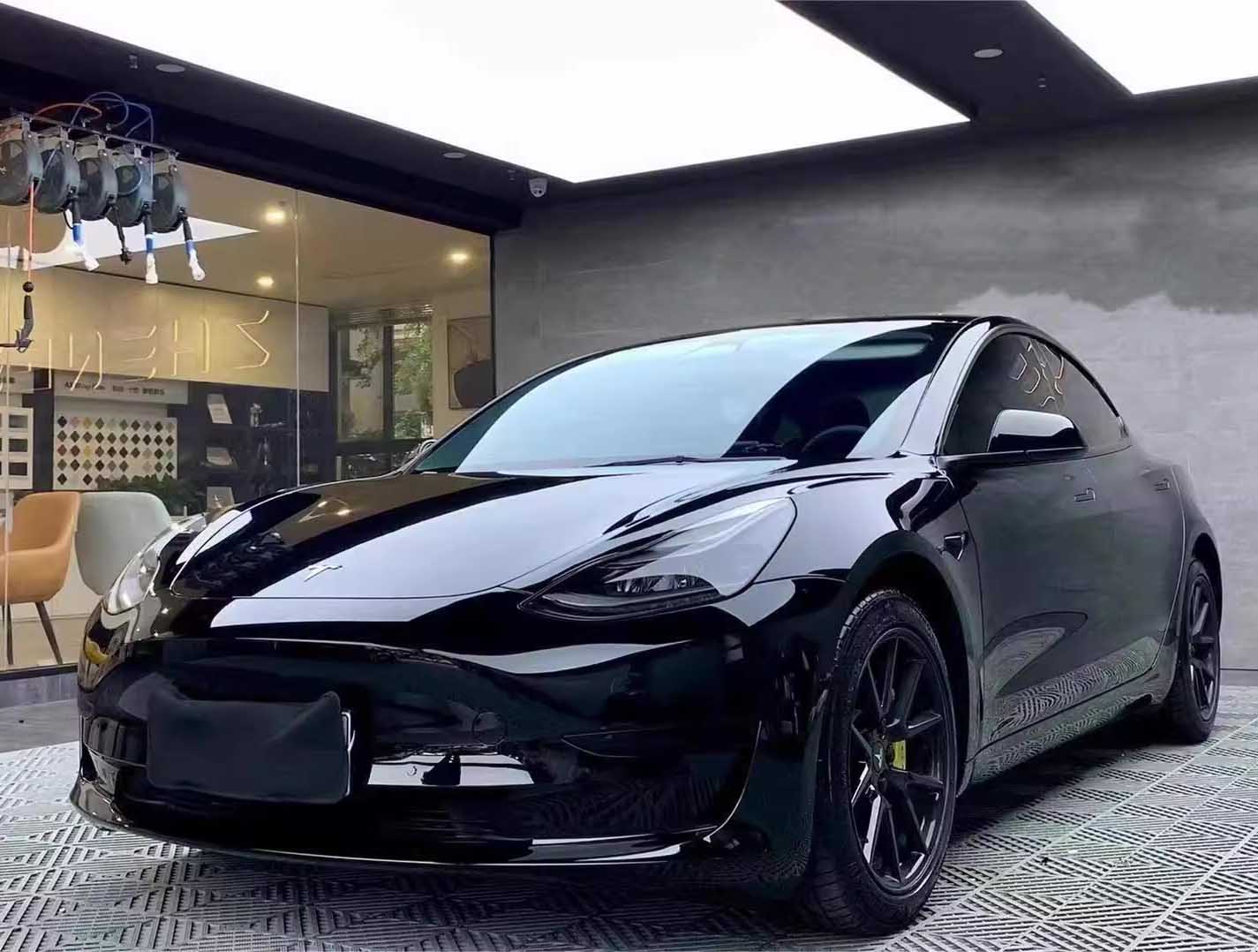 TPUNESS High Gloss TPU Car Wrap Film | Metal Paint Black