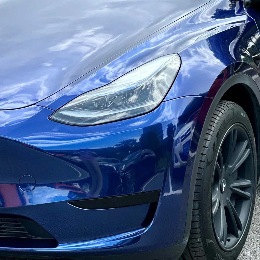 TPUNESS Premium High Gloss TPU Car Wrap Film | Metal Sepang Blue